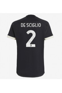 Fotbalové Dres Juventus Mattia De Sciglio #2 Třetí Oblečení 2023-24 Krátký Rukáv